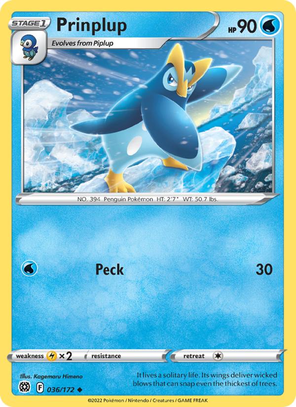 Prinplup - Pokémon TCG Card
