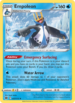 Empoleon - pokemon TCG Card