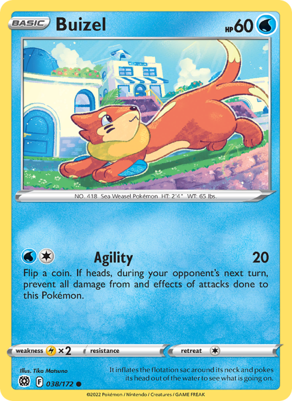Buizel - Pokémon TCG Card