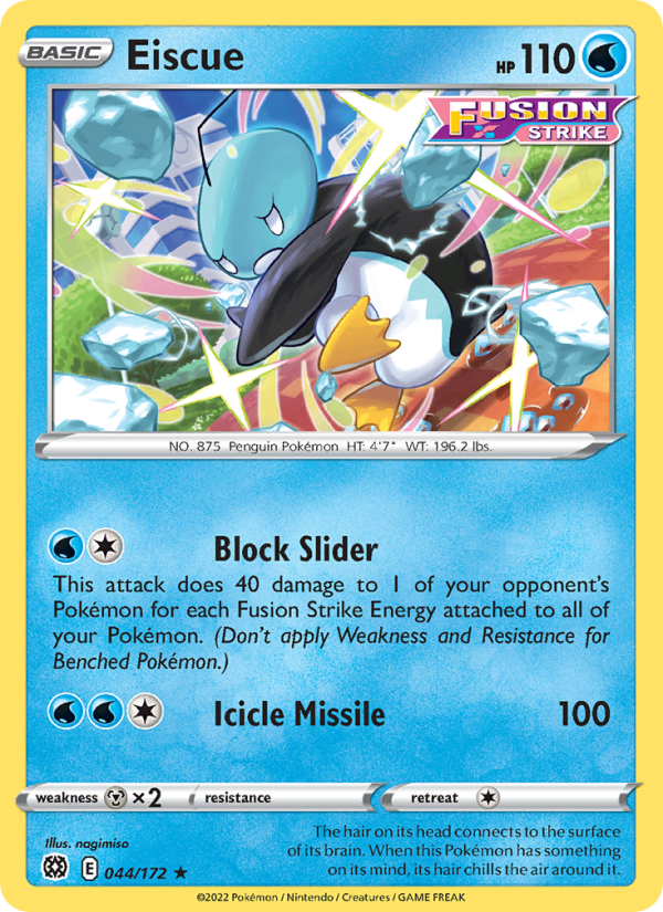 Eiscue - Pokémon TCG Card