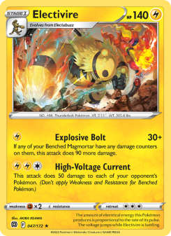 Electivire - pokemon TCG Card