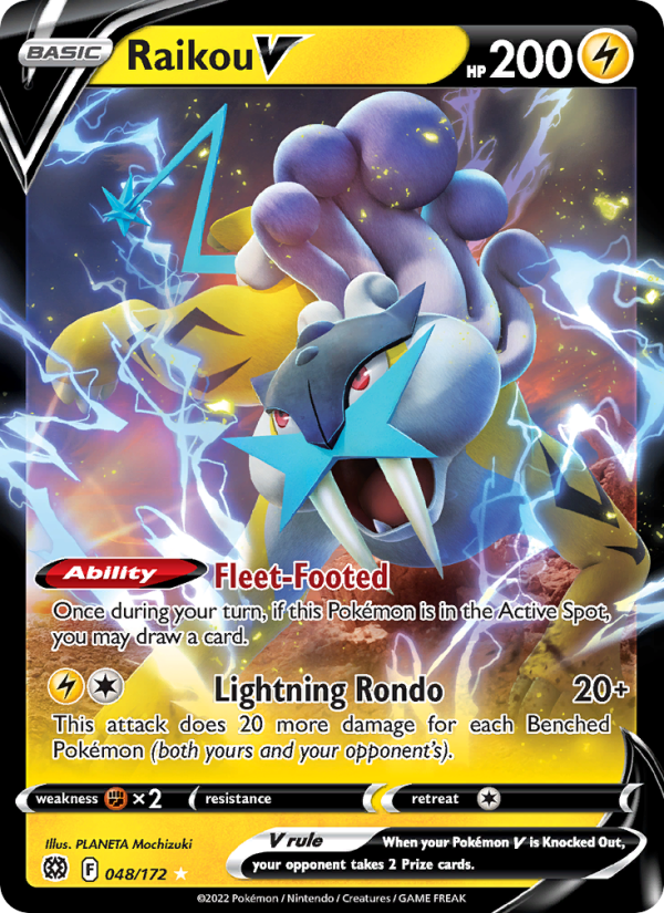 Raikou V - Pokémon TCG Card