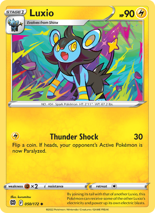 Luxio - Pokémon TCG Card