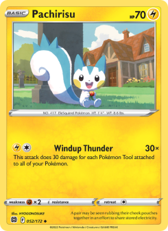 Pachirisu - pokemon TCG Card
