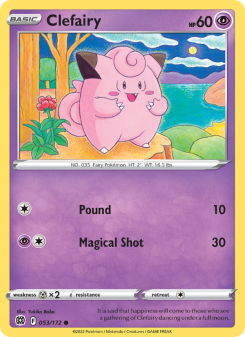 Clefairy - pokemon TCG Card