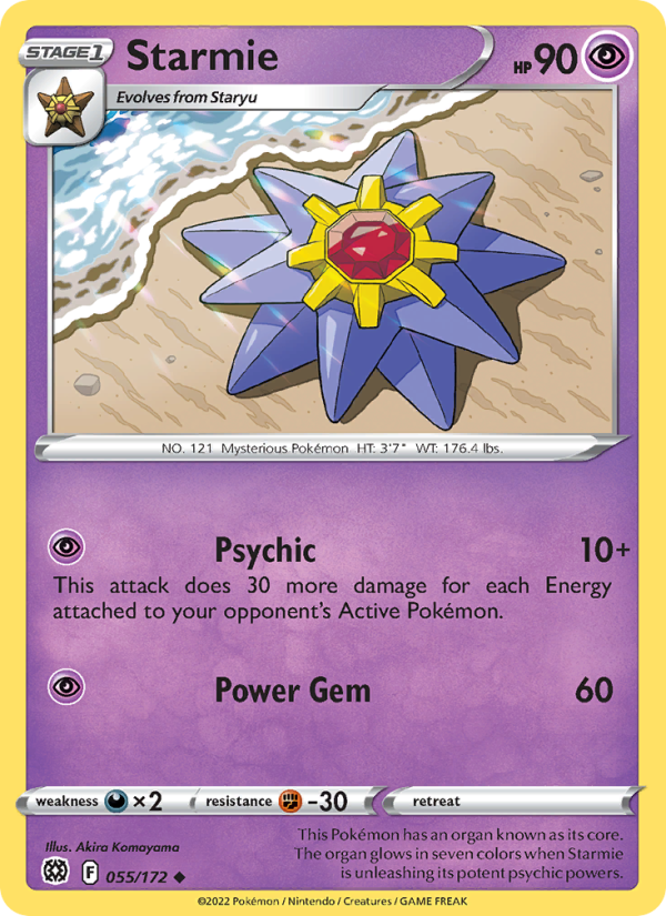 Starmie - Pokémon TCG Card