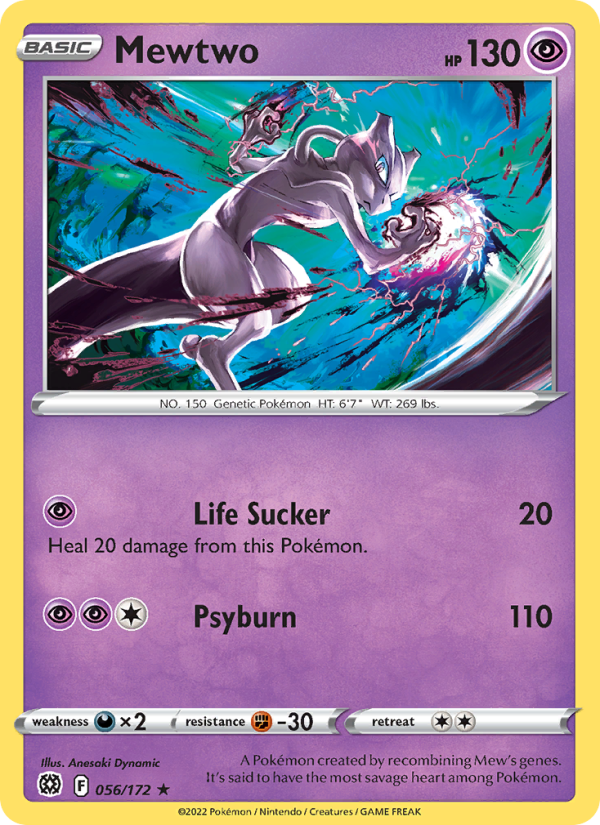Mewtwo - Pokémon TCG Card