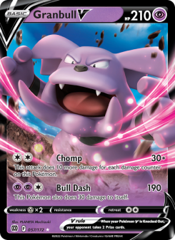 Granbull V - pokemon TCG Card