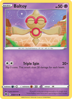 Baltoy - pokemon TCG Card