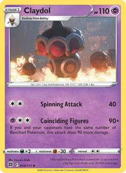 Claydol - pokemon TCG Card