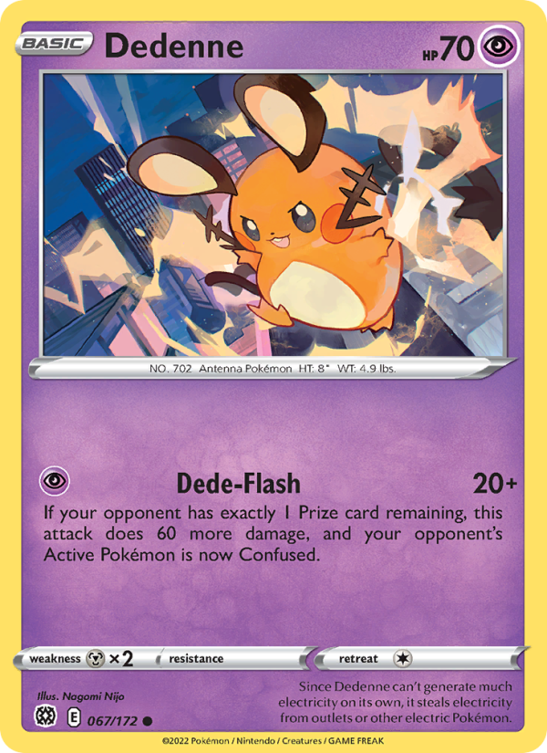 Dedenne - Pokémon TCG Card