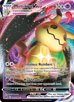 Mimikyu VMAX - pokemon TCG Card