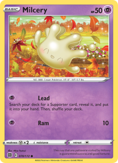 Milcery - pokemon TCG Card
