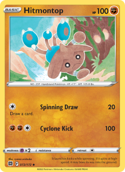 Hitmontop - pokemon TCG Card