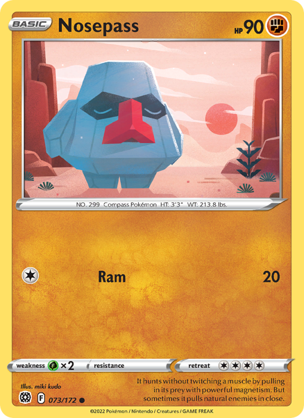 Nosepass - Pokémon TCG Card