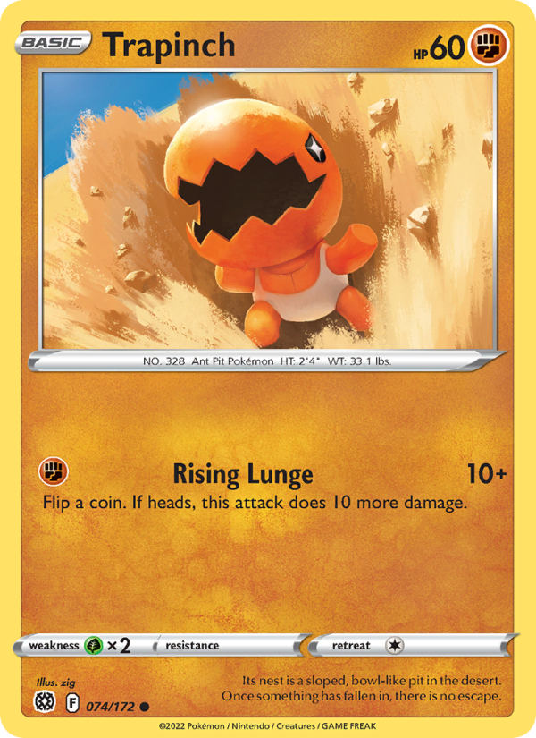 Trapinch - Pokémon TCG Card
