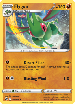 Flygon - pokemon TCG Card