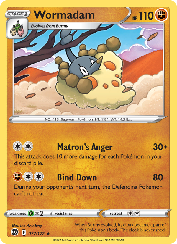 Wormadam - Pokémon TCG Card