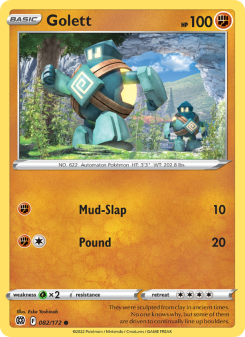 Golett - pokemon TCG Card
