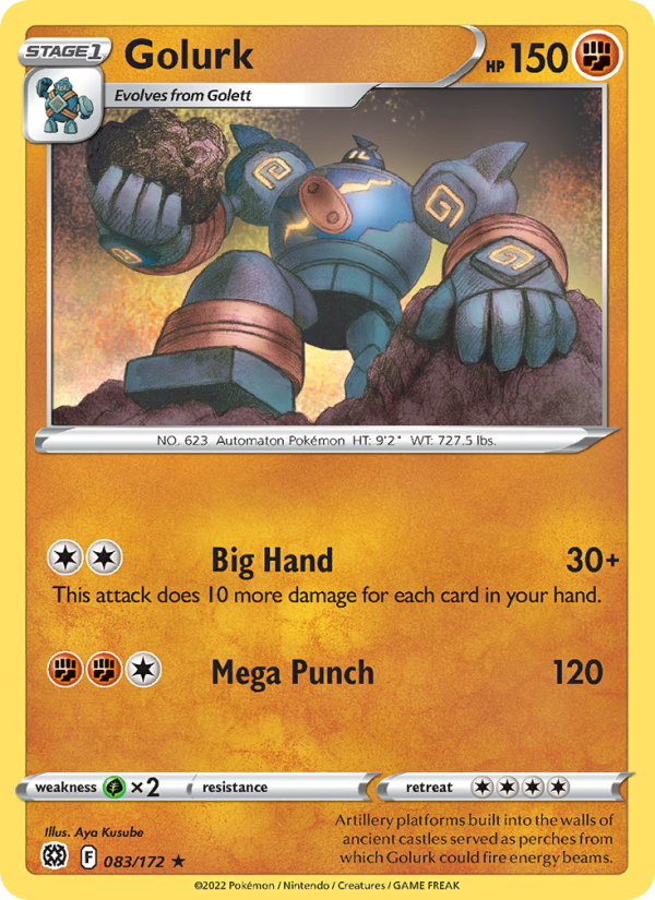 Golurk - Pokémon TCG Card