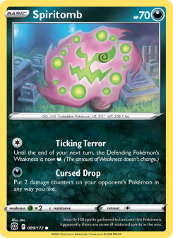 Spiritomb - pokemon TCG Card