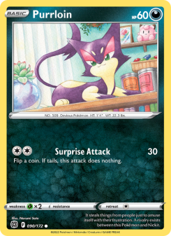 Purrloin - pokemon TCG Card