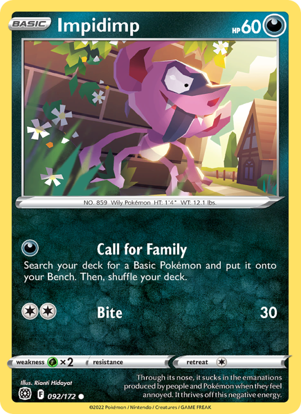 Impidimp - Pokémon TCG Card