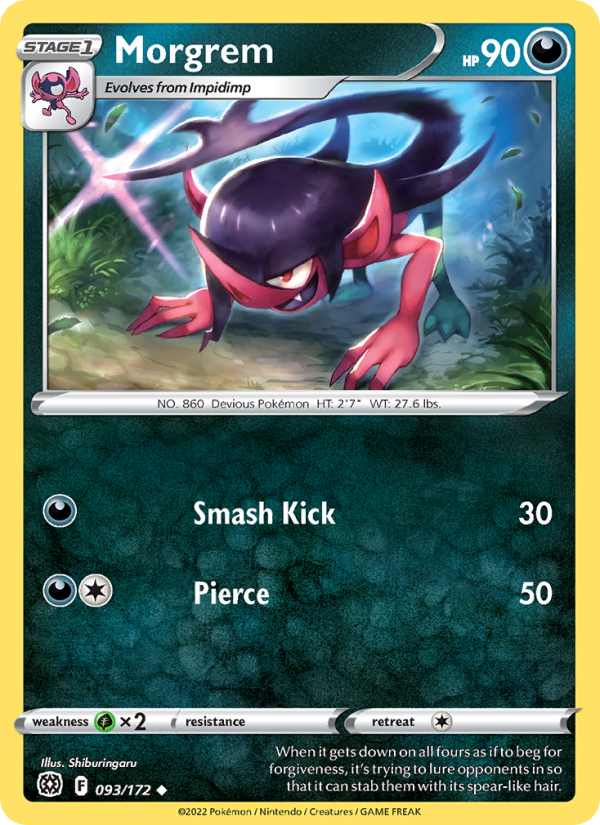 Morgrem - Pokémon TCG Card