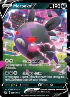 Morpeko V - pokemon TCG Card