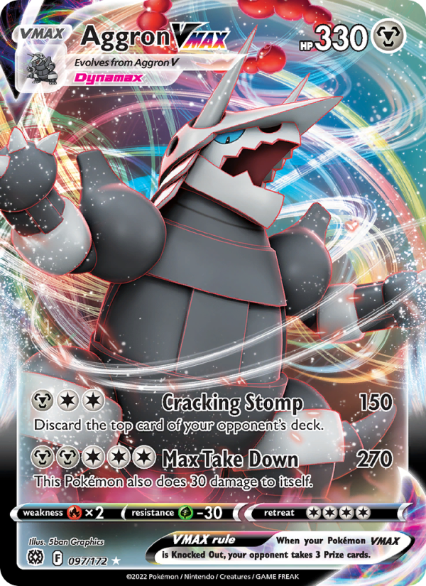 Aggron VMAX - Pokémon TCG Card