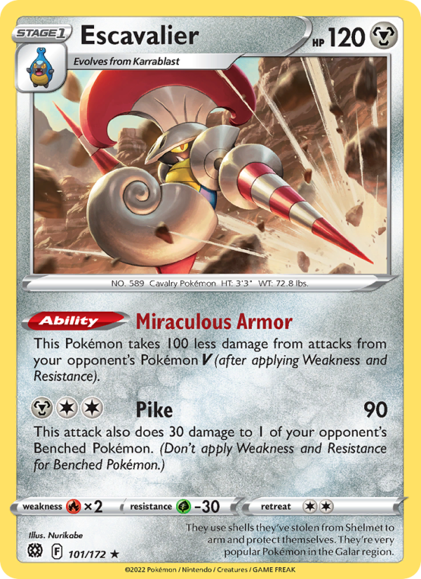 Escavalier - Pokémon TCG Card