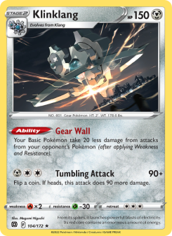 Klinklang - pokemon TCG Card