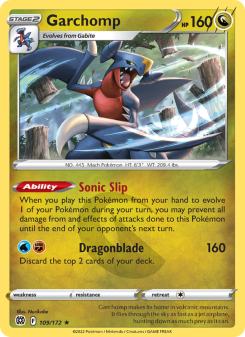 Garchomp - pokemon TCG Card