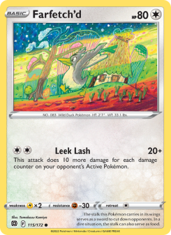 Farfetch'd - pokemon TCG Card