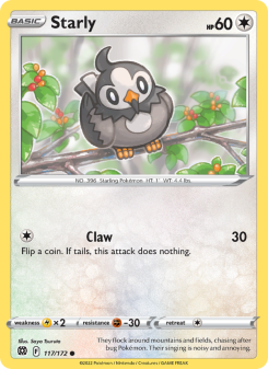 Starly - pokemon TCG Card