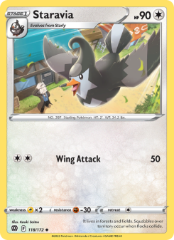 Staravia - pokemon TCG Card