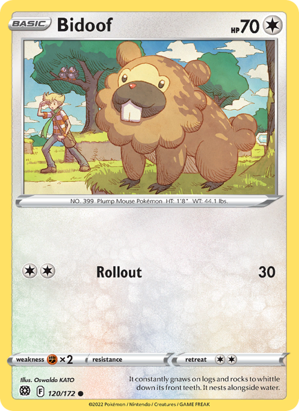 Bidoof - Pokémon TCG Card