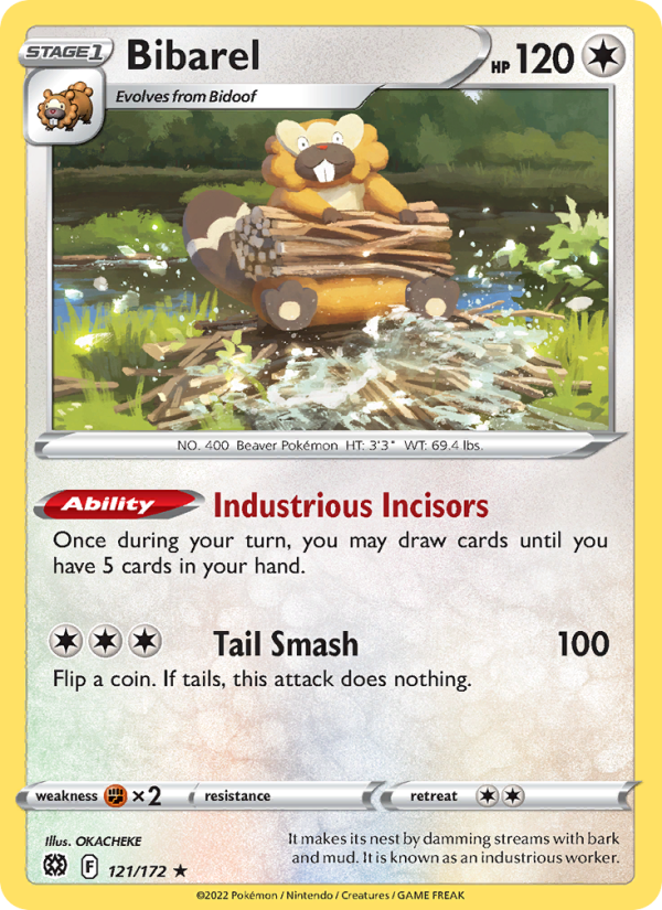 Bibarel - Pokémon TCG Card