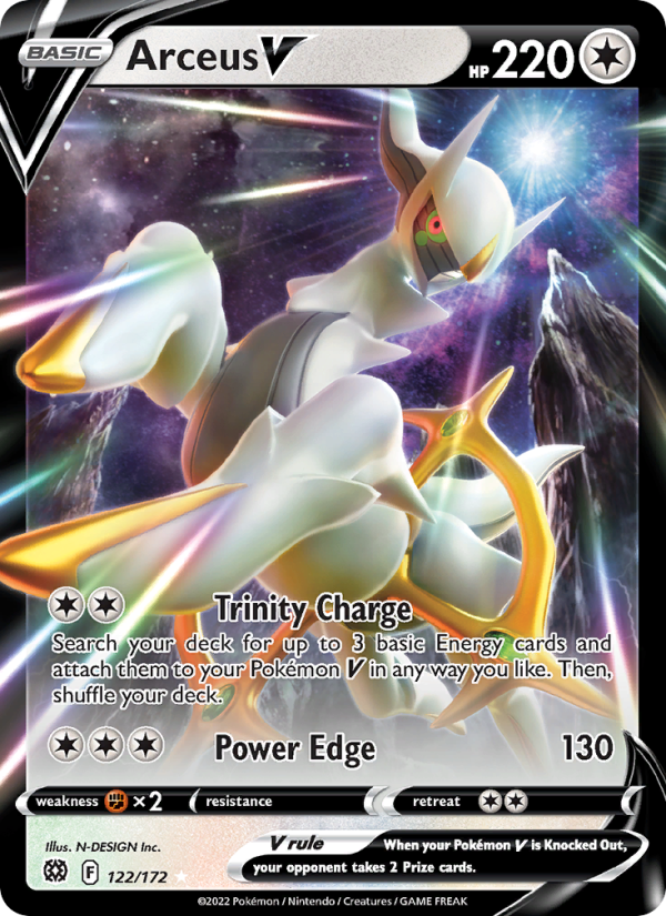 Arceus V - Pokémon TCG Card