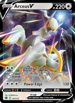 Arceus V - pokemon TCG Card
