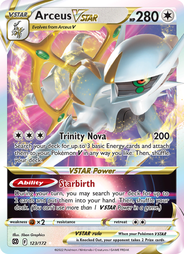 Arceus VSTAR - Pokémon TCG Card