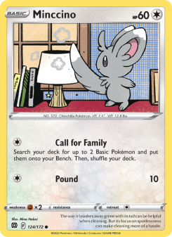 Minccino - pokemon TCG Card