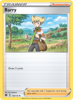 Barry - pokemon TCG Card