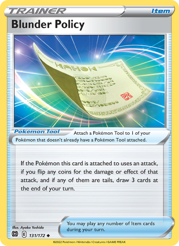 Blunder Policy - Pokémon TCG Card
