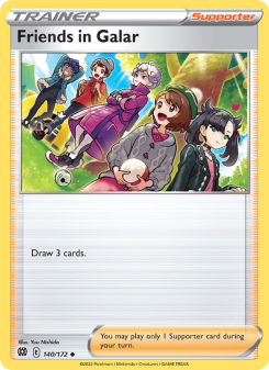 Friends in Galar - pokemon TCG Card