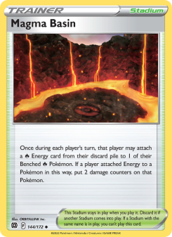 Magma Basin - pokemon TCG Card