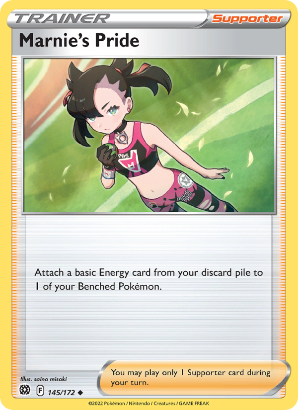 Marnie's Pride - Pokémon TCG Card