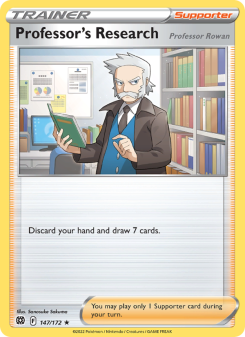 Professor's Research - pokemon TCG Card