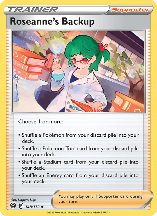 Roseanne's Backup - Pokémon TCG Card