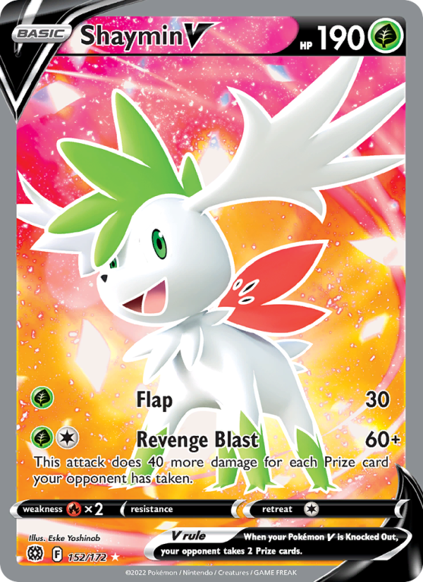 Shaymin V - Pokémon TCG Card